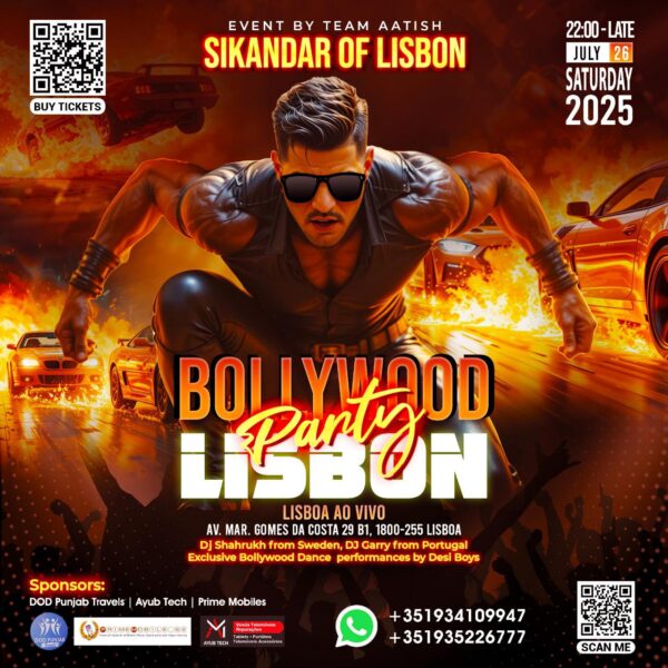 Bollywood Party Lisbon
